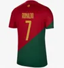 24 25 Portugalia Joao Felix Portugalia Koszulki piłkarskie Ruben Neves Bruno Ronaldo Fernandes Portugieser 2024 Portugalese Football Shirt Men Ket zestaw