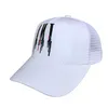 Mode camion casquette extérieure Couple casquette plate toile maille respirant Hip Hop casquettes de Baseball Logo brodé