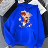 Women's Hoodies Game Genshin Impact Unisex pullover Lu Duc en Klee Anime Print Sweatshirt kleding voor tieners