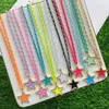 Pendant Necklaces 5PCS Arrival Colorful Enamel Star Shape Charms Jewelry Gold Color Chain Necklace Party Anniversary Gift