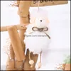 Party Decoration Mini Sheep Figurines Miniatures Easter Ornament Diy Crafts Pendant Cute Toys Desktop Decor Home Furnishing Bdesports Dhont