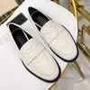 Desinger Shoe Women Casual Black Leather Shoes Increase Platform Sneakers Classic Patent Matte Loafers Trainers size35-40