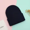 Ball Caps Winter Hats For Unisex Beanies Knitted Solid Cute Hat Lady Autumn Female Beanie Warmer Bonnet Men Casual Cap Wholesale