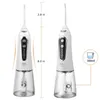 Outros Modos de Irrigador de Higiene Oral 5 Modos USB FLOSSOR DE ÁGUA DO DENTAL DETEL RECHARGELECIMENTE 300 ml de dentes de tanques limpador 6 bico 220921