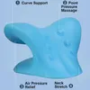 Pillow Neck Massage Shoulder Cloud Stretcher Relaxer Cervical Chiropractic Traction Device For Pain Relief Body