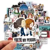 50PCS TV Show Greys stickers Anatomie Grappige PVC Scrapbooking voor Laptop Skateboard Motorfiets Decals3268990