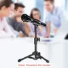 Desk Microphone Stand Tripod Small Desktop Mic stand Multifunctional conversion