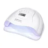 Nail Dryers Dryer LED Lamp UV for Curing All Gel Polish With Motion Sensing Manicure Pedicure Salon Tool 220921