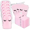 False Eyelashes 50pcs Eyelash Aftercare Lash Packaging Bags Toiletry Travel Makeup Pouch Waterproof Beauty Salon Cosmetic Supplies1861131