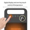New Electronics PTC electric heater remote control touch screen electric household vertical