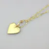 Pendant Necklaces 16inch 5pcs/lot Design Voal Clasp Cz Necklace Enamel Heart Component Rosary Chain Wholesale