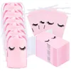 Faux Cils 50 pcs Cils Après Soins Cils Emballage Sacs Trousse De Toilette Voyage Maquillage Pochette Étanche Beauté Salon Cosmétique Fournitures