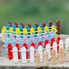 Handgefertigte Mini-Zaunbarriere aus Holz, künstliche, biegsame Zäune, Kunsthandwerk, Miniatur-Gartenzweige, Kuchendekoration, Moos-Bonsai-Zaun DH983