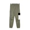Pantolon 23 SS Bahar Taş Moda Erkekler Pamuk Pantolon Temel Pusula Rozeti İşlemeli Ada Araç Pantolon Spor Giyim 091510