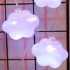 Cuerdas 5M Nubes LED Iluminación navideña Luces operadas por batería Cuerda Año Fiesta de Navidad Decoración de la boda Luz de hadas para el hogar PD037