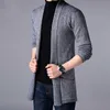 Męskie swetry ulubione męskie swetry jesienne solidne dzianinowe męskie designer dęby Homme Swet Slim Fited Clothing 220921