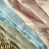 Столовая ткань 100 чисто льняные сплошные цветовые покрытия натуральная ткань скатерть для кухонной столовой вечеринка праздничная столешница 220921