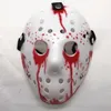 Maskeradmasker Jason Voorhees fredag ​​den 13: e skräckfilm Hockey Scary Halloween Costume Cosplay Plastic Party Masksees RRE14356