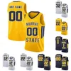 Nik1 NCAA College Murray State Racers Basketball Jersey 11 Shaq Buchanan 25 Jalen Johnson 3 Isaiah Canaan 5 Marcus Brown Cousu sur mesure