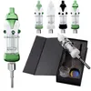 Premium -NC -Kits Shisha Mini Kleine Multi -Farben -Nektor -Sammler -Kit mit 510 Titan -Keramik -Quarz -Nagel -Tipps mit Geschenkboxpackung DAB Stroh Wachsbehälter