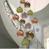 Подвесные лампы светодиодные светильники 3D Ball Starry Sky Light Glass Firework Asphade Loft Restaurant Bar Lamp