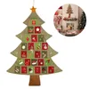 Christmas Decorations NICEXMAS Hanging Christmas Advent Calendar Countdown to Christmas Tree 220921