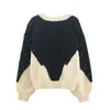 908 2022 Milan Runway Sweater de outono de manga longa V Cardigan Bads Womens Yuecheng