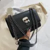 Top Cartoon Crossbody Bag Fashion Chain Single Shoulder Small Bags Lock Solid Color Versatile Underarm Bag3730681