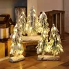 クリスマスの装飾装飾シーンの雰囲気のレイアウトミニホワイトラミナスツリーホームデスクトップスモール220921