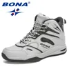 Klädskor bona ankomst basket män dämpande lätta trendiga sneakers man zapatos hombre utomhus sportskor maskulino 220921 gai