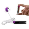 Schoonheidsartikelen Mini Bullet Vibrator G-Spot Pussy Stimulator Clitoris Sexy speelgoed voor vrouw USB Oplaadbare vrouwelijke masturbatorwinkel