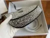 2022 Luxurys Designer Shoulder Bags Women crystal Diamante Handbags Metallic Beads Glitter Diamonds Lady Axillary bag Crossbody ladies wallet Purses