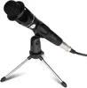 Mini Portable Table Tops Microphone Tripod Zinc Alloy Mic Stand Bracket Desktop Adjustable Microphones Tripods Holder