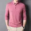 Camisetas masculinas 2022 inverno e outono algodão de algodão tshirts moda moda masculino preto rosa tops