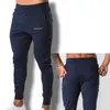 Pantaloni da uomo Muscle Fitness Running Training Sport Pantaloni in cotone Traspirante Slim Beam Mouth Casual Health 220920