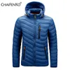 남자 다운 파카 카이 펜코 브랜드 겨울 따뜻한 방수 재킷 가을 두꺼운 후드 S 패션 캐주얼 슬림 코트 220920