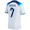 2022 Kane Grealish Bellingham Saka voetbalshirts Engeland Sterling Rashford Foden Trippier Football Shirts 23 23 Men Kids Kits Uniform