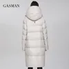 Women Down Parkas Gasman Fashion Brand Down Parkas Womens Winter Jacket Women Poleś