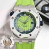 Luxury Watch for Men Mechanical Watches Roya1 0ak Series s Automatic Machine 15710 Luminous Leisure High End Sports Swiss Brand Sport Wristatches