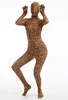 Lycar Spandex Catsuit Kostüme Leoparden Kostüm Tier Zentai Ganzkörper Cosplay Jumpsuit