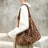 Bolsas de noite Bolsa de estampa de leopardo da moda