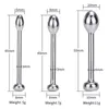 Itens de beleza de aço inoxidável uretral cateteres de pênis Penis Plug Stimulação Massagem BDSM Dilator Metal Stick Male Sexy Toys for Men