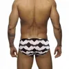 Heren badmode mannen hoge taille print zwemkleding Europese Amerikaanse mode sexy met push pad zwembroeken Summer Beach Surf Snel droge bikini J220913