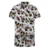 Tracki męskie 2022 Summer Men Sets Hawaiian Style Print Short Rleeve Lapel Shirt Shorts Streetwear Casual Holiday Męskie garnitury