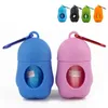 Pet Dog Toy Dispenser Poop Bag Set Garbage Påsar Transportör Animal Waste Picker Cleaning Tools for Outdoor Pet Inventory Wholesale