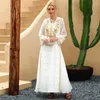 Abbigliamento etnico Sukienki Abiti Abiti Eid Mubarak Lavoro manuale di fascia alta Diamanti Caftano Marocchino Abaya Dubai Turchia Abito arabo musulmano