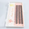 Pesta￱as postizas de injerto individual Eyelash 60 Bundle 10d Mink Extensi￳n de pesta￱as de pesta￱as falsas de maquillaje Wispies al por mayor