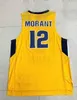 Murray State Racers 12 Ja Morant Jersey Temetrius Jamel OVC Ohio Valley NCAA University Shirt S-XXXL