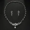 Other Jewelry Sets Emmaya Elegant Cubic Zircon Jewelry Set Simplicity Style Design Fashion Necklace And Earring Women Girls Charming Gift 220921