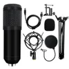 Kits de Microphone à condensateur 192KHz/24Bit BM800 USB pour Microphone de karaoké d'ordinateur pour l'enregistrement de Studio de son Microfone Gamer